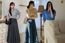 5 mẫu áo kết hợp ăn ý với chân váy