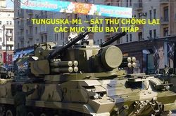 Tunguska-M1 – Sát thủ chống lại các mục tiêu bay thấp