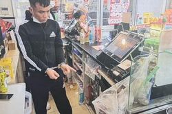Bắt đối tượng cầm dao bầu cướp 4 cửa hàng trong 1 đêm