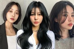 5 kiểu tóc đen trẻ trung cho những nàng không thích nhuộm tóc