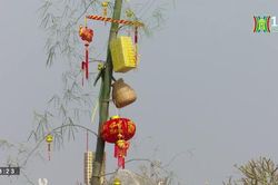 Ý nghĩa phong tục dựng cây nêu ngày Tết