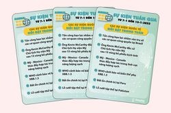 Sự kiện tuần qua từ 7-1 đến 13-1-2023