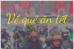 Về quê ăn tết