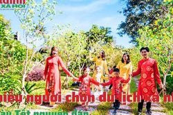Nhiều người chọn du lịch xa nhà ngày Tết nguyên đán