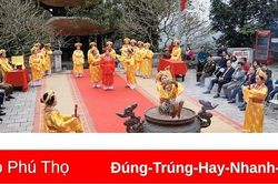 Lễ dâng hương tưởng niệm Tổ Mẫu Âu Cơ ngày 'Tiên thăng'
