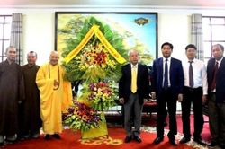 Chính trị - Xã hội Theo dòng thời sự Ban Trị sự Giáo hội Phật giáo Việt Nam tỉnh chúc tết Tỉnh ủy