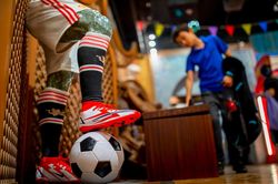 Chân giả của Ronaldo gây sốt tại Dubai