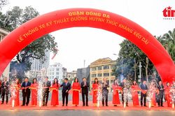 Hà Nội thông xe tuyến đường dài 1,3 km sau 20 năm vướng giải phóng mặt bằng