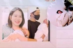 Lộ khoảnh khắc hiếm hoi cận mặt quý tử nhà Hyun Bin - Son Ye Jin