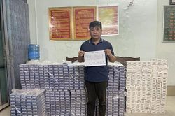 Bắt quả tang đối tượng vận chuyển hàng cấm ngày giáp Tết