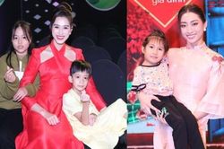 Hoa hậu Lương Thùy Linh, Đỗ Hà nhận nuôi 2 em nhỏ khuyết tật