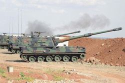 Thổ Nhĩ Kỳ pháo kích dữ dội vào chiến tuyến dân quân người Kurd ở đông bắc Syria