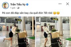 Sao Việt rộn ràng về quê đón Tết