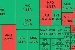 VN Index tăng gần 10 điểm trong phiên tất niên năm Nhâm Dần