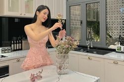 Diệp Lâm Anh tự tay trang trí nhà mới, tiết lộ kế hoạch đón Tết Nguyên Đán