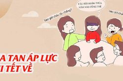 Cách người trẻ xua tan áp lực khi Tết về