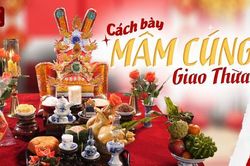 Cách bày lễ cúng Giao thừa