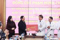 Thủ tướng Phạm Minh Chính thăm, chúc Tết tại các bệnh viện ở Hà Nội