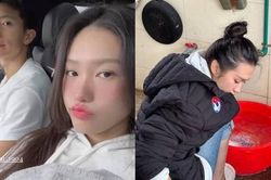 Đoàn Văn Hậu khoe hình ảnh cùng Doãn Hải My về quê ăn Tết
