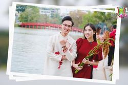 Mẹo chụp ảnh áo dài ngày Tết 'cực chất' ở Hồ Gươm