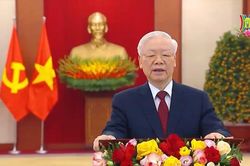 Tổng Bí thư Nguyễn Phú Trọng chúc Tết đồng bào, đồng chí và chiến sĩ cả nước