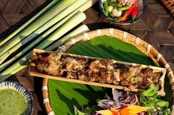 Về Lai Châu thưởng thức đặc sản 'Lam nhọ' của người Thái