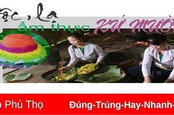 Độc, lạ ẩm thực xứ Mường