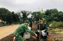 Huyện đảo Cồn Cỏ trồng 3.000 cây xanh dịp Tết Nguyên đán 2023