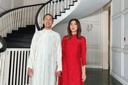 Diễm My, Tăng Thanh Hà diện đồ đỏ ngày Tết