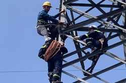 Người phụ nữ 63 tuổi trèo lên cột điện 25m và màn giải cứu khiến tất cả 'thót tim'