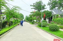 Nông Cống nâng chuẩn nông thôn mới