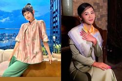 Hiền Hồ tươi tắn ngày đầu năm, Hương Giang du lịch Hàn Quốc
