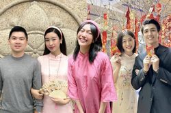 Các sao nữ Vbiz trong năm đầu làm dâu mới: Người đón Tết ở trời Tây, người trổ tài 'nữ công gia chánh'