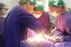 U gan bất ngờ vỡ bệnh nhân nam 53 tuổi được thầy thuốc xuyên Tết cứu sống