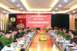 Lực lượng Công an Thủ đô bảo vệ Tết Quý Mão an toàn, an lành, đổi mới, chu đáo