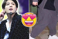 Jungkook BTS trông cực kỳ nóng bỏng với quần rộng thùng thình