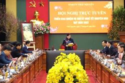 Thái Nguyên chỉ đạo giải quyết công việc ngay từ những ngày đầu năm