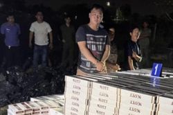 Khởi tố 3 người trong đường dây thuốc lá lậu