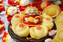 Các loại bánh vừa đẹp vừa ngon bày mâm lễ cúng ngày vía Thần Tài