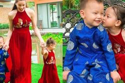 Nhà Hồ Ngọc Hà đi du xuân biệt phủ rộng gần 14.000 m2: Vẻ ngoài của cặp song sinh khiến khán giả bật cười