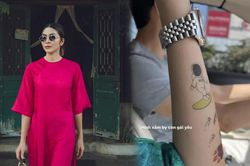 Ngọc nữ màn ảnh Việt xăm hình lớn ở cánh tay, ý nghĩa đằng sau khi khiến fan xuýt xoa