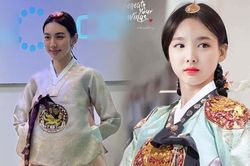 Hoa hậu Thùy Tiên diện Hanbok gây ngỡ ngàng: Nói chị em song sinh của Nayeon (TWICE) cũng không sai
