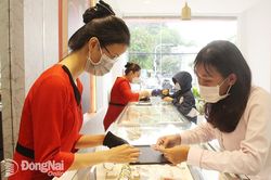 Giá vàng miếng giảm khá mạnh trước ngày vía thần Tài