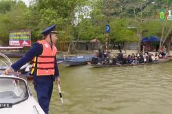 Siết chặt kiểm soát thuyền, đò chở khách vào chùa Hương