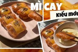 Món ăn 'gây sốt' gần đây: Mì cay Hàn Quốc kết hợp với nguyên liệu quen thuộc của Việt Nam ngon bất ngờ