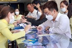 Nhộn nhịp thị trường ngày vía Thần tài