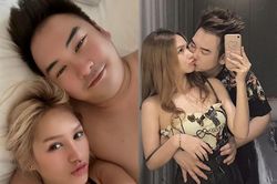 Chồng Xoài Non khai xuân Facebook bằng khoảnh khắc 'đỏ mặt'