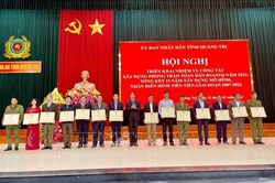 Biểu dương điển hình tiên tiến trong phong trào Toàn dân bảo vệ an ninh Tổ quốc