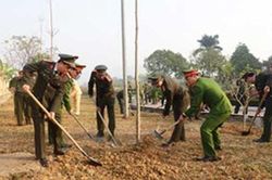 Công an tỉnh Tuyên Quang phát động 'Tết trồng cây đời đời nhớ ơn Bác Hồ'