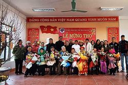 Các địa phương tổ chức Lễ mừng thọ đầu năm